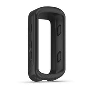 Black silicone case with screen cutout, side controls, and corner protection