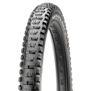 Maxxis Minion DHR II 29 x 2.6 mountain bike tire with aggressive tread, black sidewall