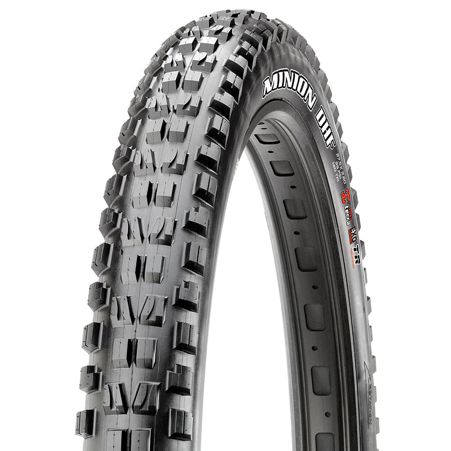 Maxxis Minion DHR II 29x2.5 tubeless folding tire, black tread