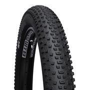 27.5 x 2.8 black mountain bike tire with aggressive square tread pattern