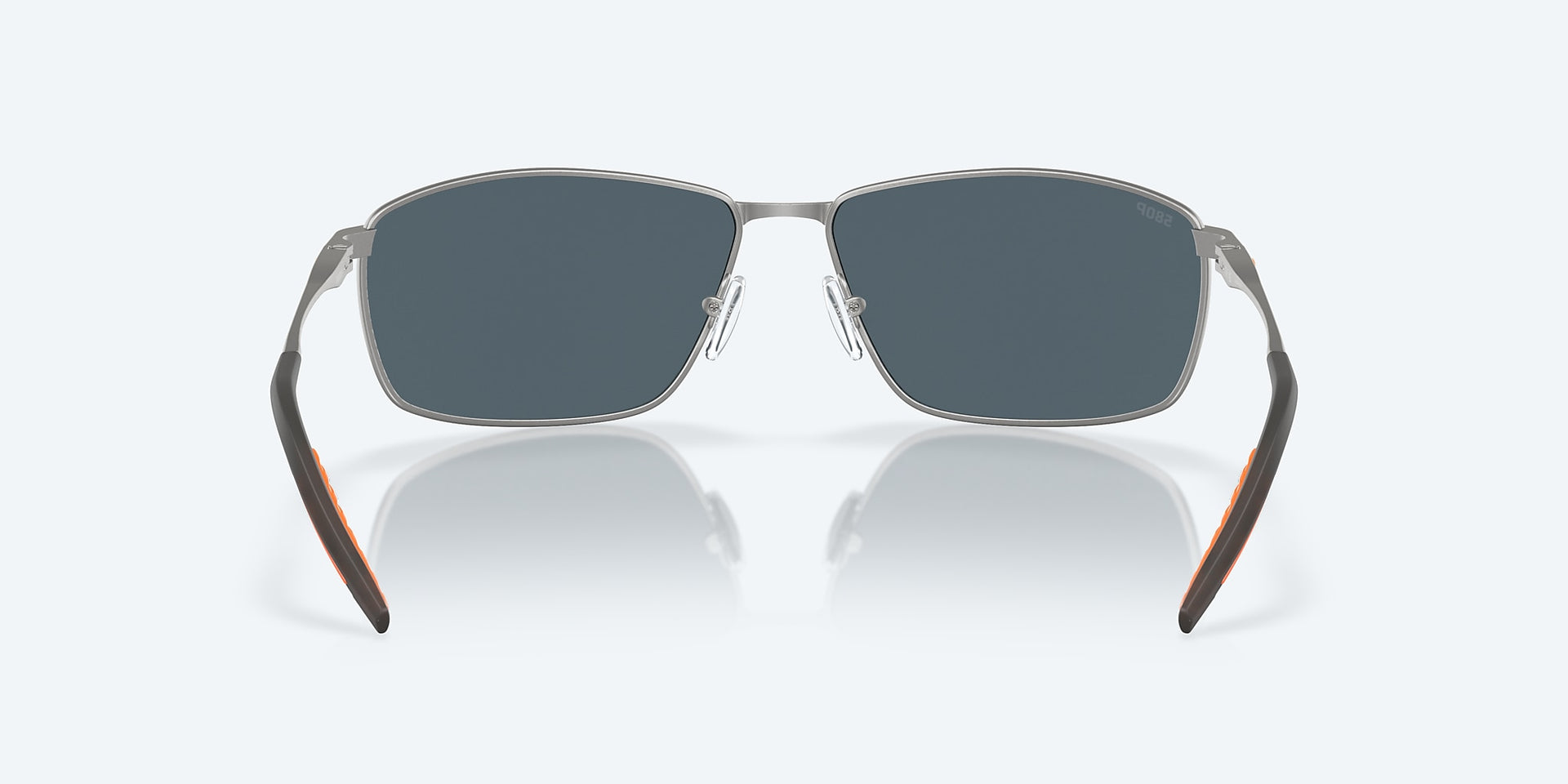 Costa Del Mar Turret Sunglasses - Matte Silver / Gray Silver Mirror