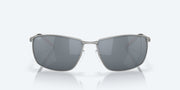 Costa Del Mar Turret Sunglasses - Matte Silver / Gray Silver Mirror