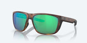 Costa Del Mar Ferg Sunglasses - Matte Tortoise / Green Mirror