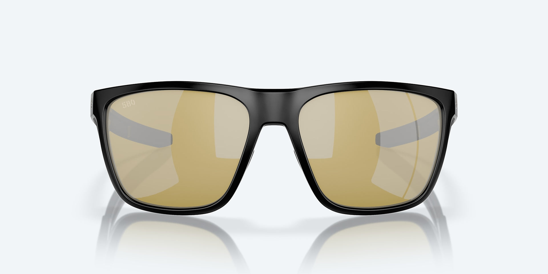 Costa Del Mar Ferg Sunglasses - Matte Black / Sunrise Silver Mirror
