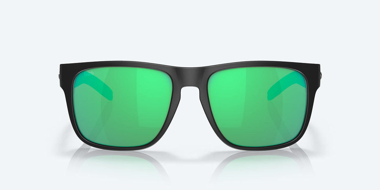 Costa Del Mar Spearo Sunglasses - Blackout / Green Mirror