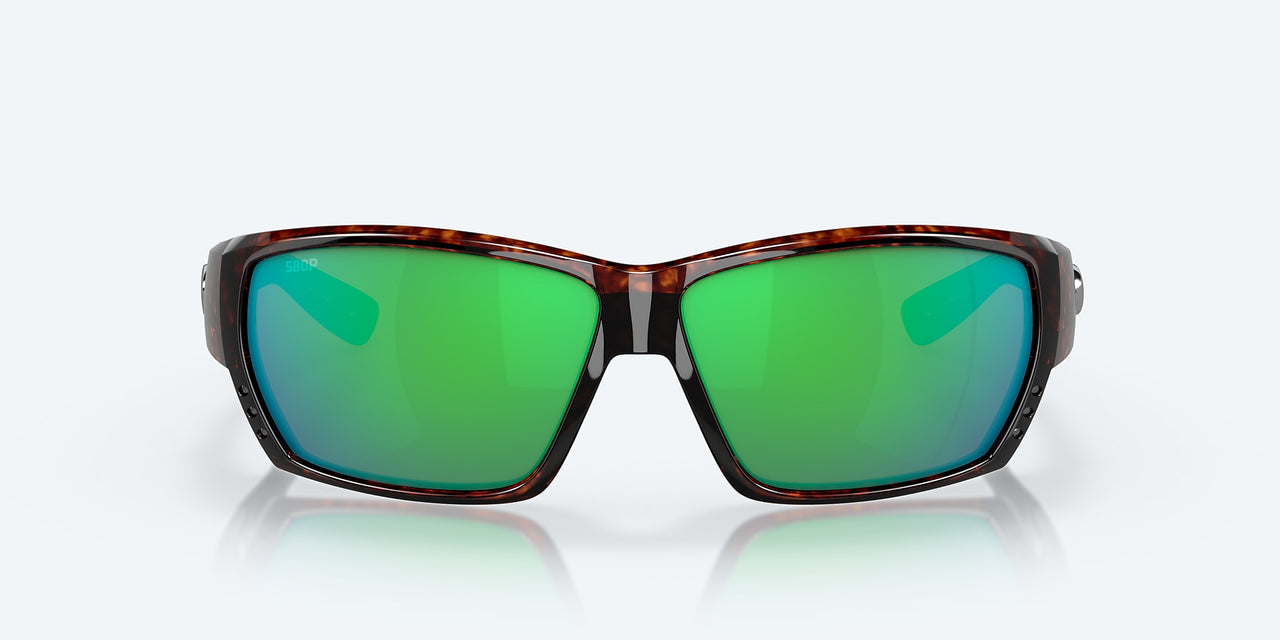 Costa Del Mar Tuna Alley Sunglasses - Tortoise / Green Mirror