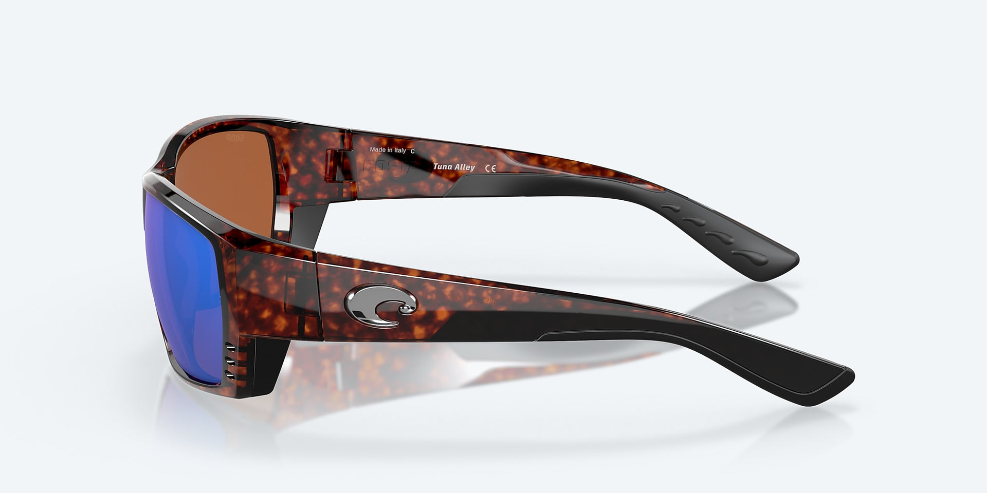 Costa Del Mar Tuna Alley Sunglasses - Tortoise / Green Mirror