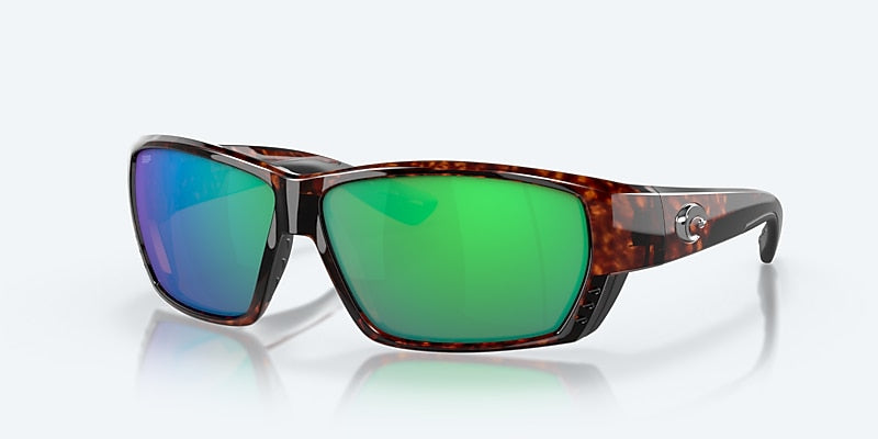 Costa Del Mar Tuna Alley Sunglasses - Tortoise / Green Mirror