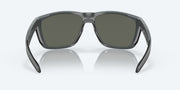 Costa Del Mar Ferg XL Sunglasses - Shiny Gray / Gray Silver Mirror