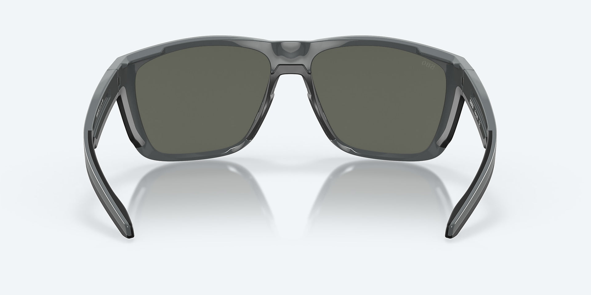 Costa Del Mar Ferg XL Sunglasses - Shiny Gray / Gray Silver Mirror