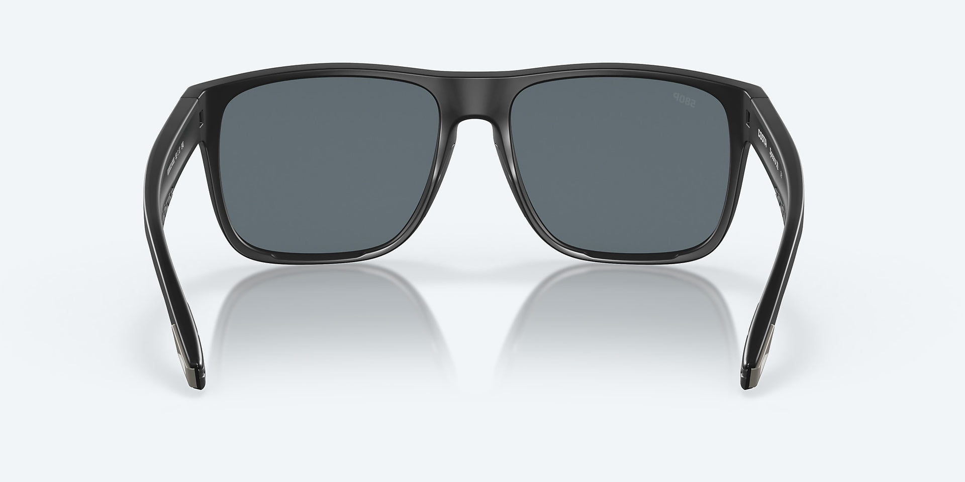 Costa Del Mar Spearo XL Sunglasses - Matte Black / Blue Mirror