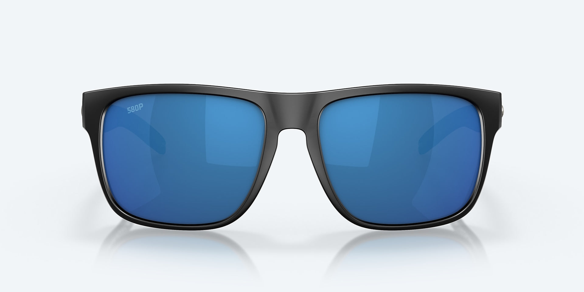 Costa Del Mar Spearo XL Sunglasses - Matte Black / Blue Mirror