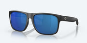 Costa Del Mar Spearo XL Sunglasses - Matte Black / Blue Mirror