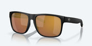 Costa Del Mar Spearo XL Sunglasses - Matte Black / Gold Mirror