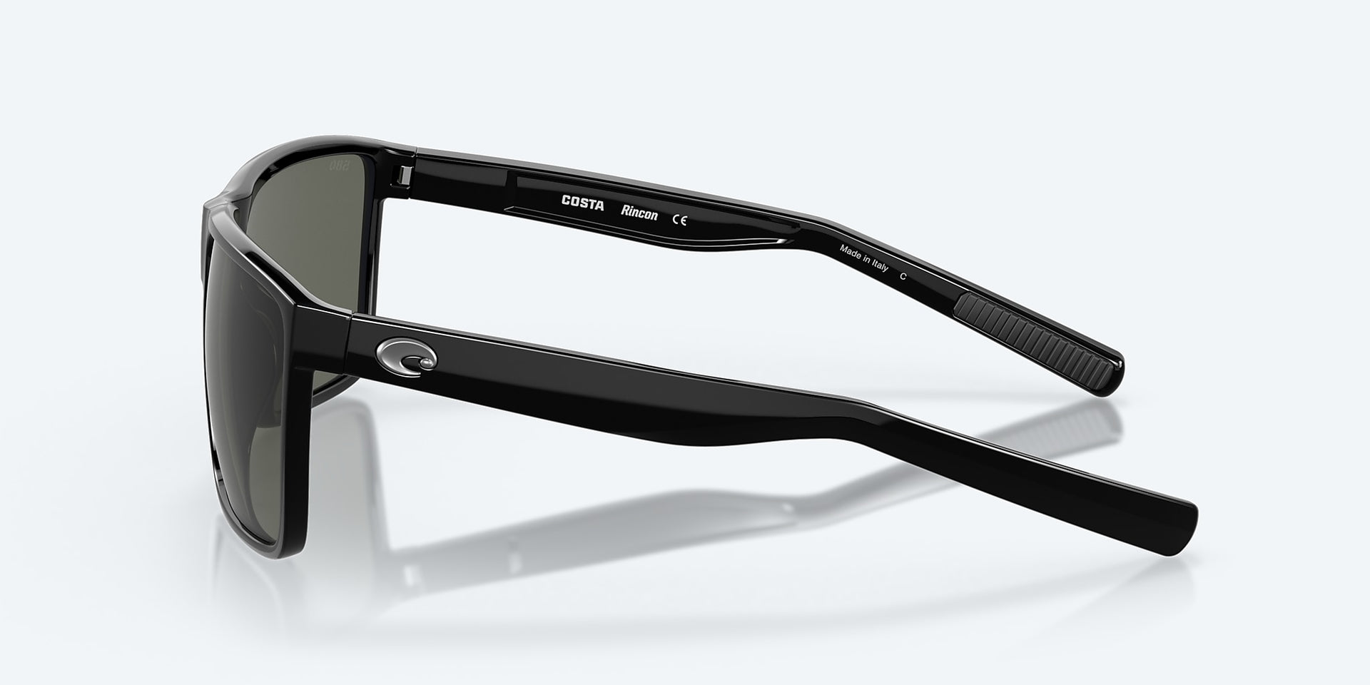 Costa Del Mar Rincon Sunglasses - Shiny Black / Gray