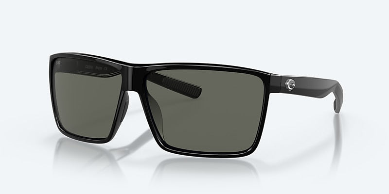 Costa Del Mar Rincon Sunglasses - Shiny Black / Gray