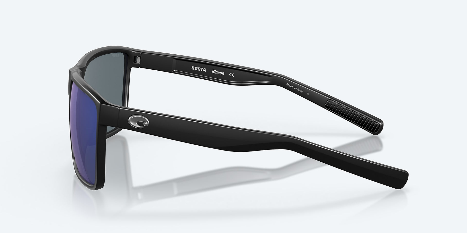 Costa Del Mar Rincon Sunglasses - Matte Black / Blue Mirror
