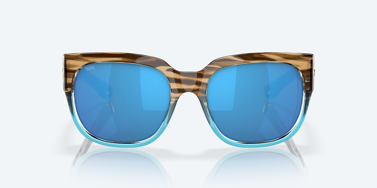 Costa Del Mar Waterwoman Sunglasses - Shiny Wahoo / Blue Mirror
