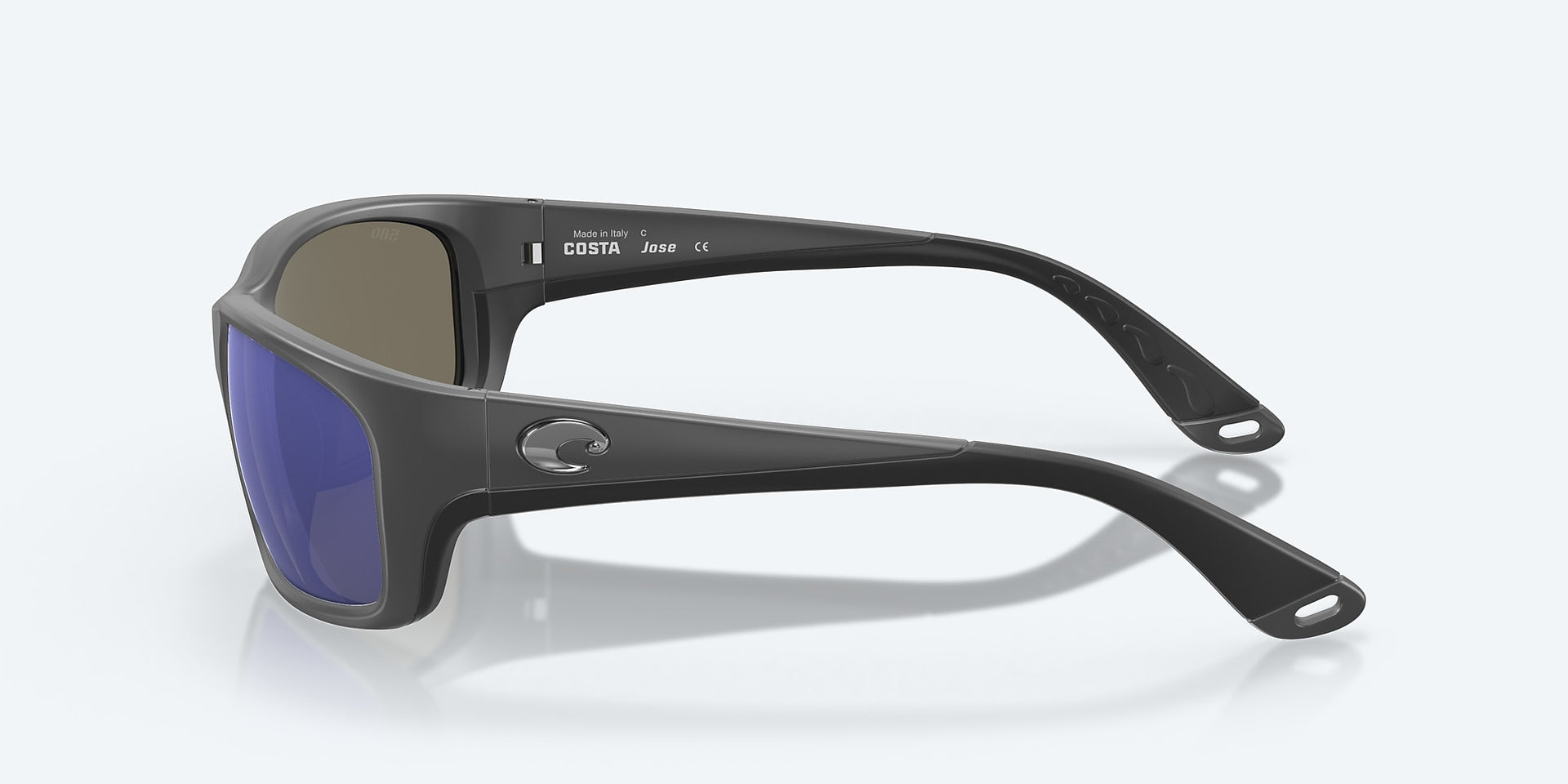 Costa Del Mar Jose Sunglasses - Matte Gray / Blue Mirror
