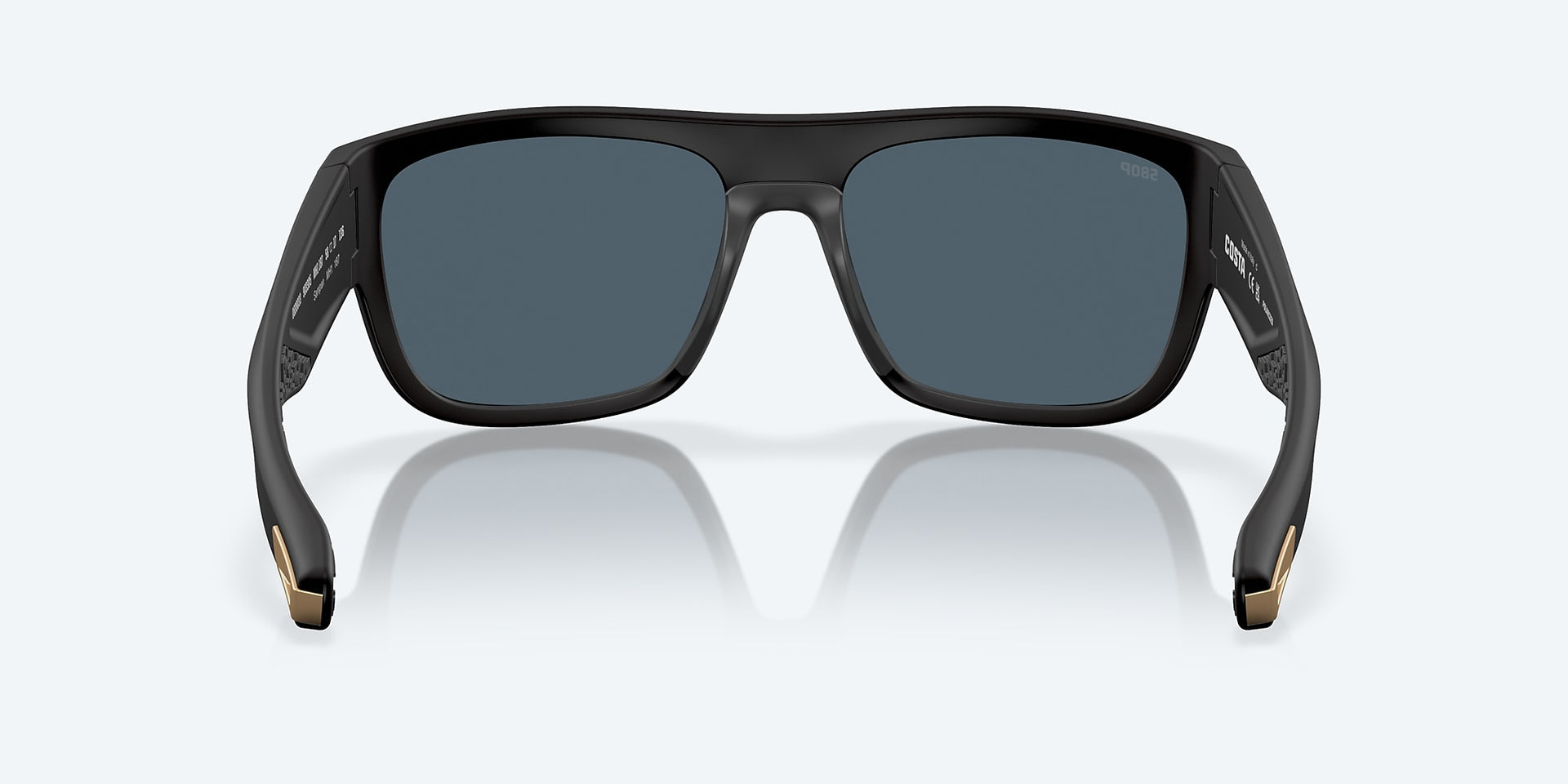 Costa Del Mar Sampan Sunglasses - Matte Black Ultra / Gray