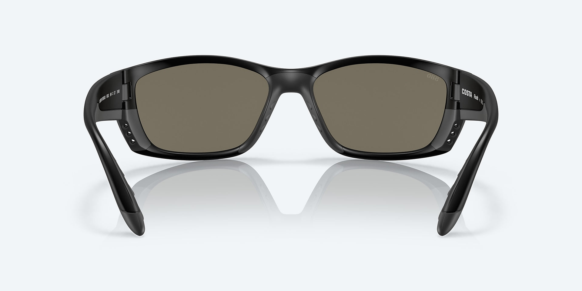 Costa Del Mar Fisch Sunglasses - Blackout / Blue Mirror