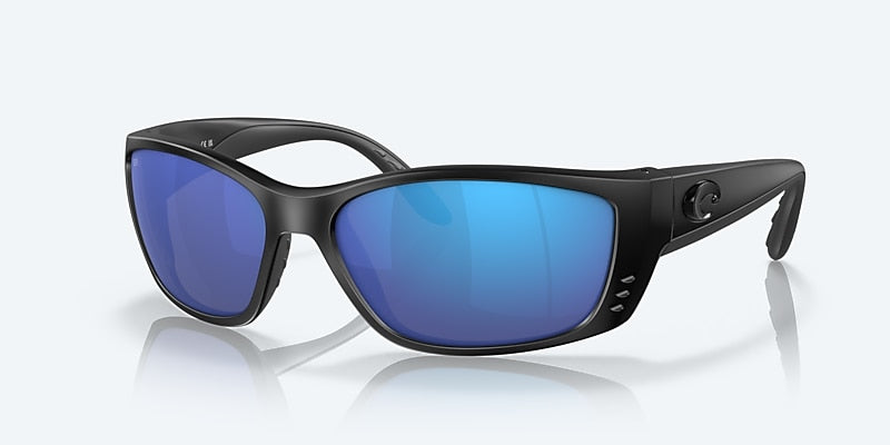 Costa Del Mar Fisch Sunglasses - Blackout / Blue Mirror