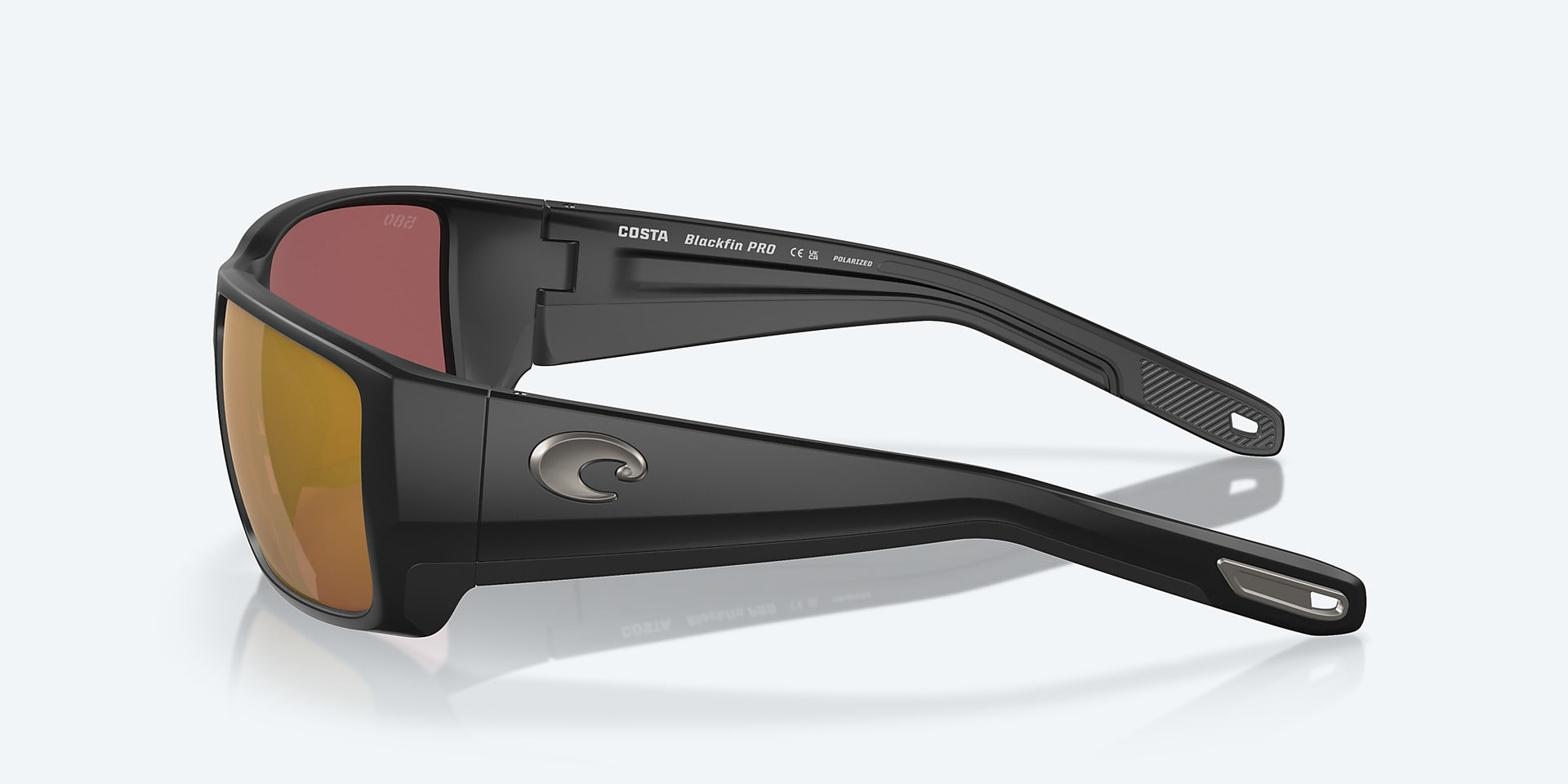 Costa Del Mar Blackfin PRO Sunglasses - Matte Black / Gold Mirror