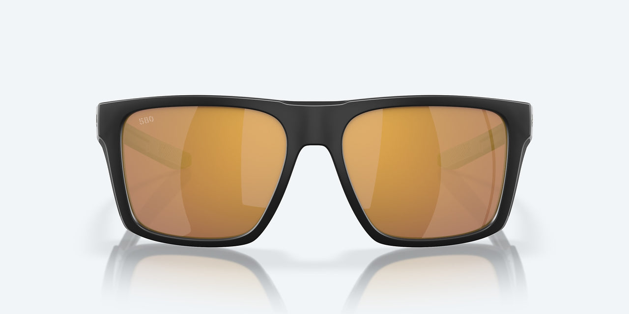 Costa Del Mar Lido Sunglasses - Matte Black / Gold Mirror