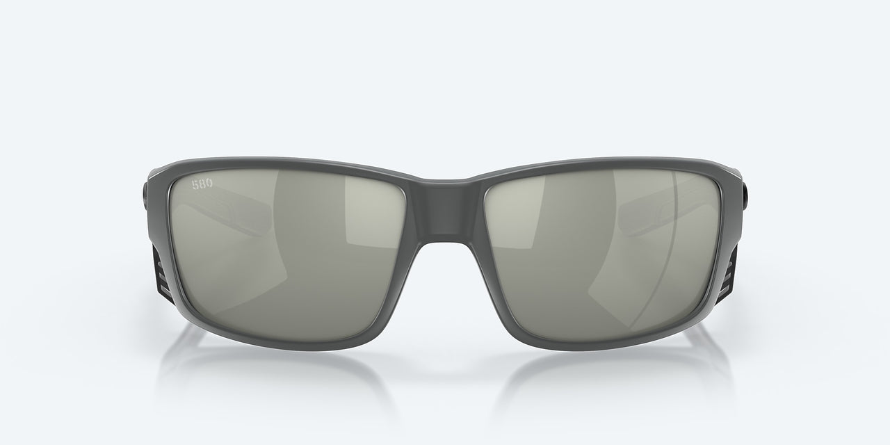 Costa Del Mar Tuna Alley PRO Sunglasses - Matte Gray / Gray Silver Mirror