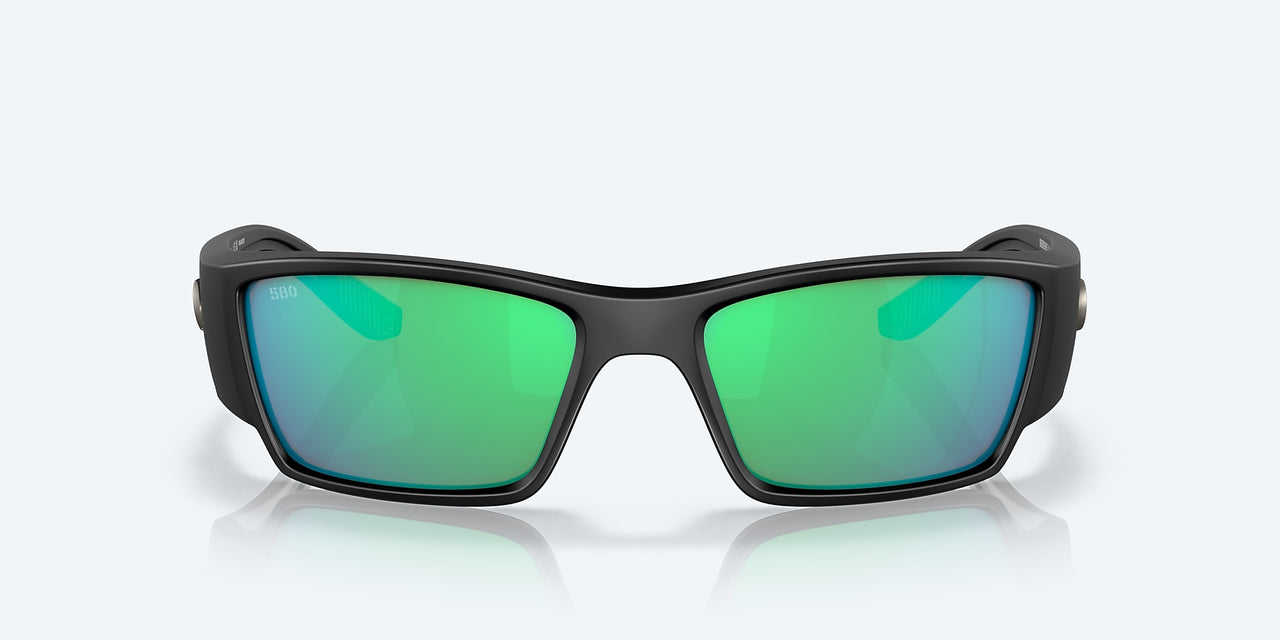 Costa Del Mar Corbina PRO Sunglasses - Matte Black / Green Mirror
