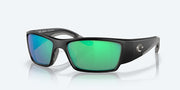 Costa Del Mar Corbina PRO Sunglasses - Matte Black / Green Mirror