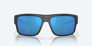 Costa Del Mar Taxman Sunglasses - Matte Black / Blue Mirror