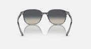 RB2193 sunglasses with gray-blue frame and dark gray tinted lenses