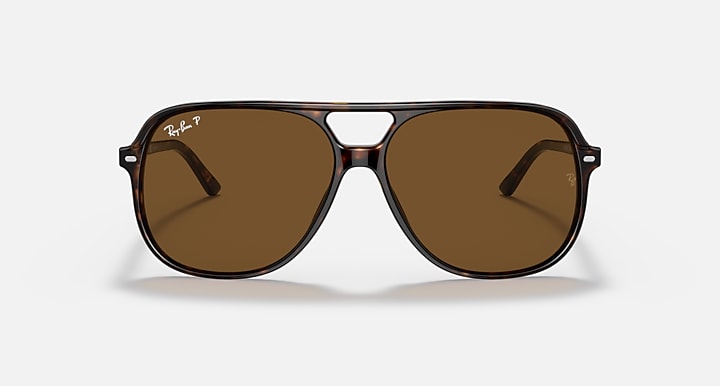 Ray-Ban Bill RB2198 sunglasses, havana frame with dark brown round lenses