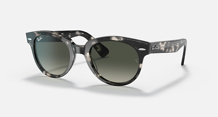 Ray-Ban Orion sunglasses, grey havana frame, dark grey gradient lenses