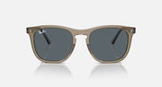 Ray-Ban RB2210 sunglasses with dark green frame and dark tinted lenses, front view