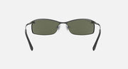 Ray-Ban RB31830 sunglasses, dark green lenses, gunmetal front frame