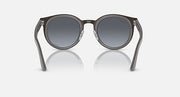 Ray-Ban round sunglasses front with full rim and tinted lenses