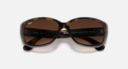Jackie Ohh sunglasses, Havana frames with brown tinted lenses from above