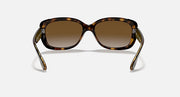 Ray-Ban Jackie Ohh RB4101 sunglasses front view, Havana frame with brown lenses