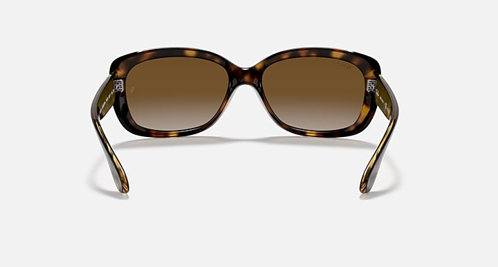 Ray-Ban Jackie Ohh RB4101 sunglasses front view, Havana frame with brown lenses
