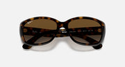Ray-Ban Jackie Ohh RB4101 sunglasses with Havana frame and brown tinted lenses