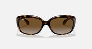 Ray-Ban Jackie Ohh RB4101 sunglasses with Havana frame and brown tinted lenses