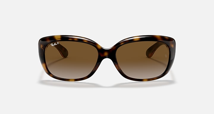 Ray-Ban Jackie Ohh RB4101 sunglasses with Havana frame and brown tinted lenses