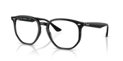 Ray-Ban hexagonal sunglasses with light brown tortoise frame and dark logo detailing