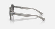 Ray-Ban Gina Low Bridge Fit sunglasses, gray frame with slim temples and dark lenses