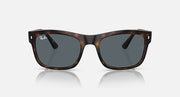 Ray-Ban RB4428 sunglasses, tortoiseshell/brown frame with dark gray lenses