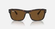 Ray-Ban RB4428 sunglasses, front view, havana frame with brown lenses