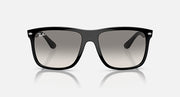 Ray-Ban Boyfriend Two sunglasses with black frame and gray lenses