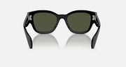 Ray-Ban Jorge RB7681S sunglasses with black frame and dark olive tinted lenses